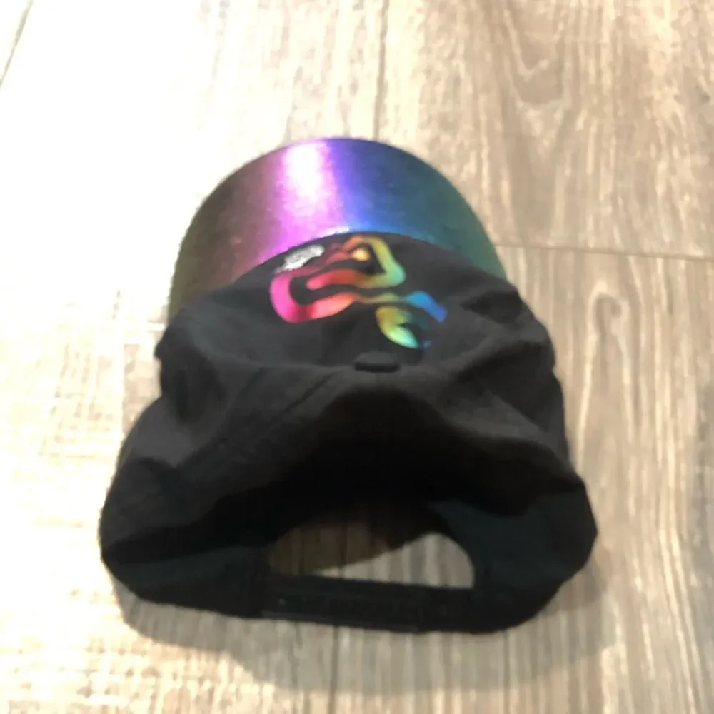 Girls Justice Cap Size Change with Strap on the back Kids Rainbow Cap